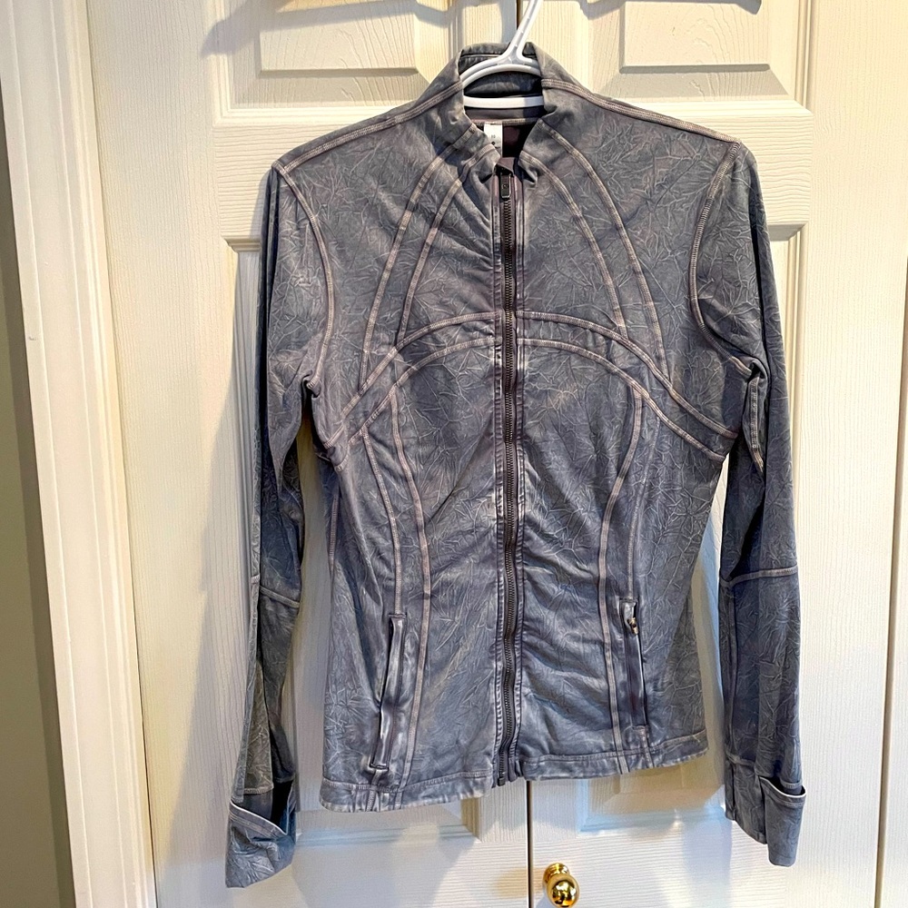 Lululemon define jacket -ice dye
